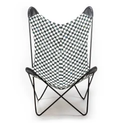 Hot MacKenzie-Childs Courtly Check Butterfly Chair