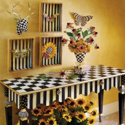 Sale MacKenzie-Childs Courtly Check Butterfly Wall Decor