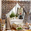Discount MacKenzie-Childs Courtly Check Cafe Curtains - Set Of 2