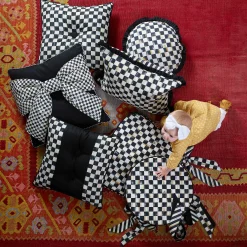 MacKenzie-Childs Courtly Check Chair Cushion