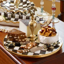 Online MacKenzie-Childs Courtly Check Cheese Course