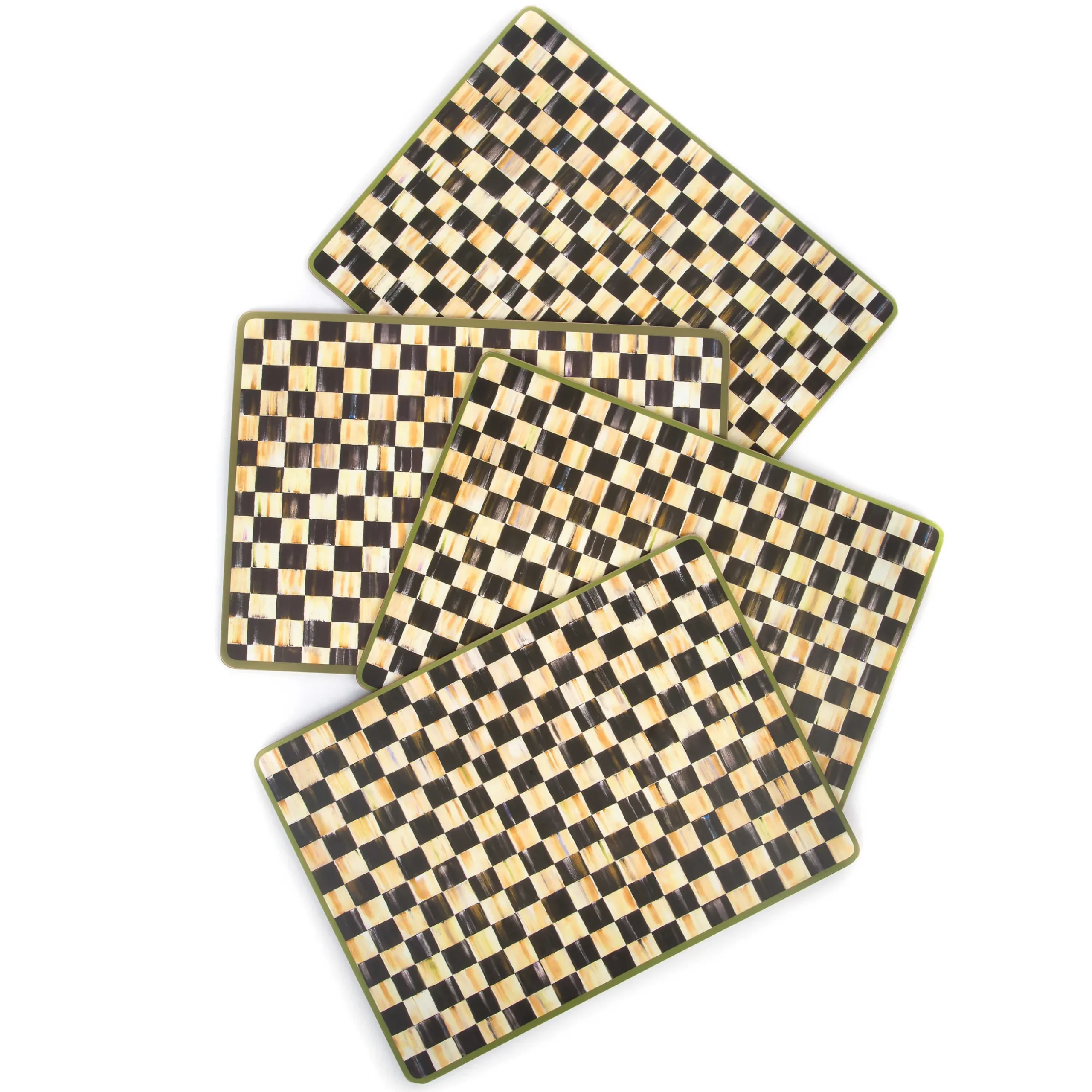 Online MacKenzie-Childs Courtly Check Cork Back Placemats - Set Of 4