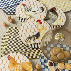 Online MacKenzie-Childs Courtly Check Cork Back Placemats - Set Of 4