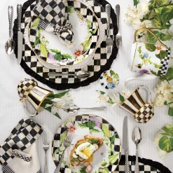 Clearance MacKenzie-Childs Courtly Check Cotton Napkin