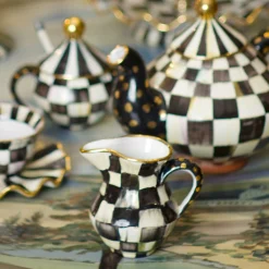 Clearance MacKenzie-Childs Courtly Check Creamer