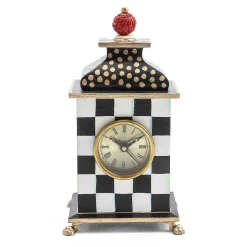 Outlet MacKenzie-Childs Courtly Check Desk Clock