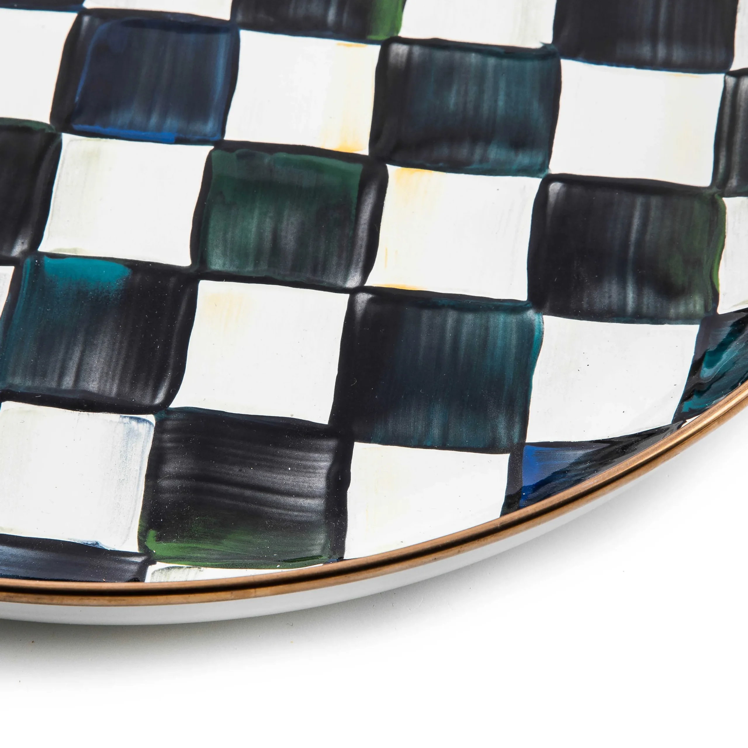 Online MacKenzie-Childs Courtly Check Enamel Abundant Bowl