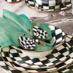 Sale MacKenzie-Childs Courtly Check Enamel Breakfast Bowl