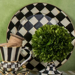 Online MacKenzie-Childs Courtly Check Enamel Charger/Plate