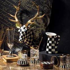 Online MacKenzie-Childs Courtly Check Enamel Coasters - Set Of 4