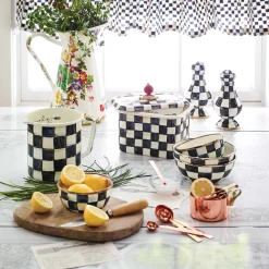 Discount MacKenzie-Childs Courtly Check Enamel 7 Cup Measuring Cup