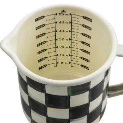 Discount MacKenzie-Childs Courtly Check Enamel 7 Cup Measuring Cup