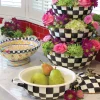 Discount MacKenzie-Childs Courtly Check Enamel Everyday Bowl - Extra Large