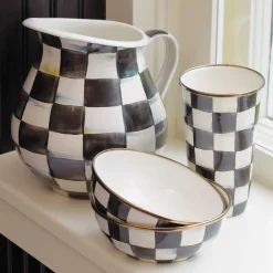Sale MacKenzie-Childs Courtly Check Enamel Everyday Bowl