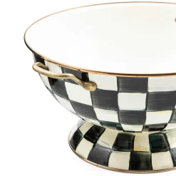 Discount MacKenzie-Childs Courtly Check Enamel Everything Bowl