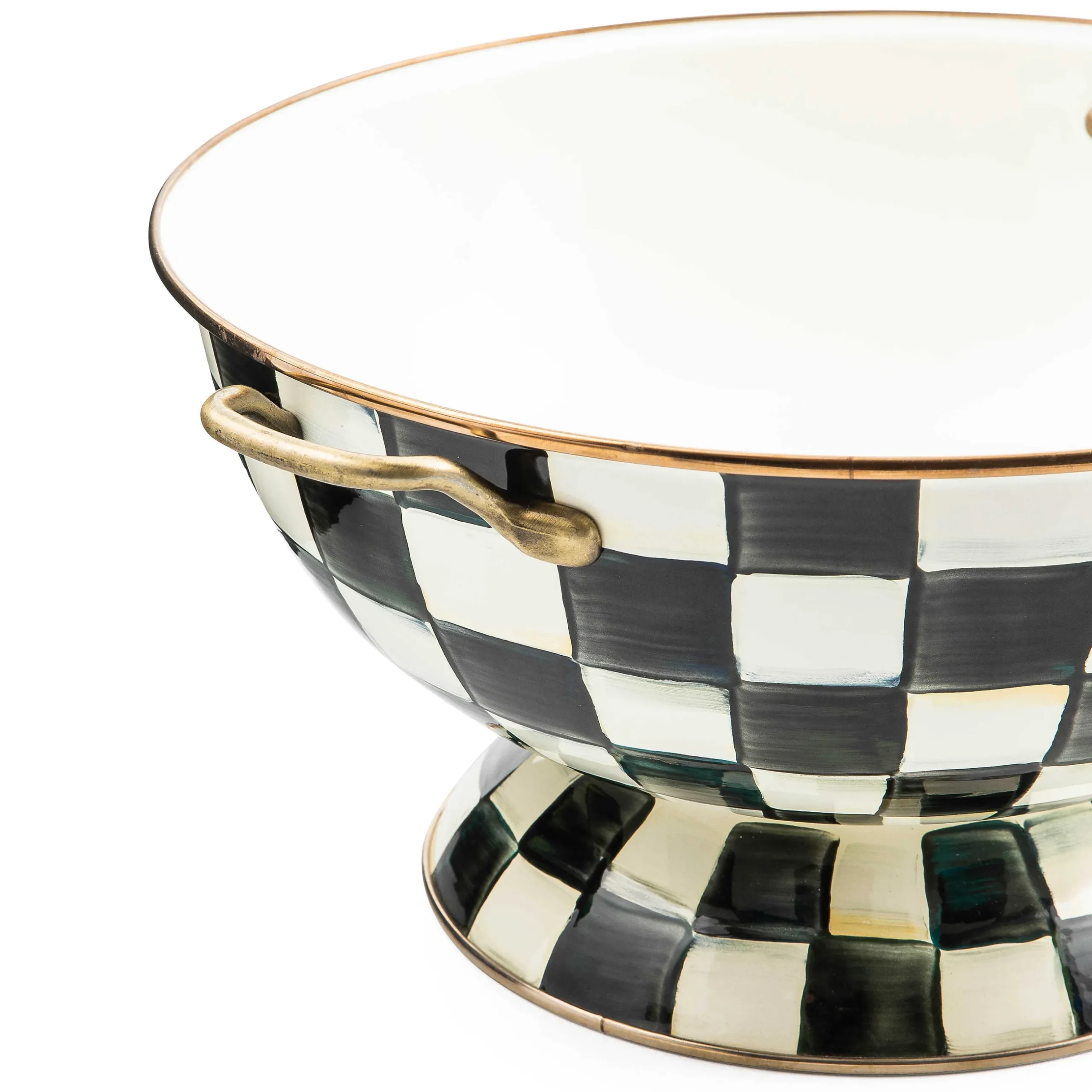 Discount MacKenzie-Childs Courtly Check Enamel Everything Bowl
