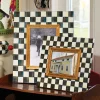 MacKenzie-Childs Courtly Check Enamel Frame - 4" X 6"