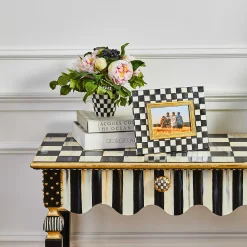 MacKenzie-Childs Courtly Check Enamel Frame - 4