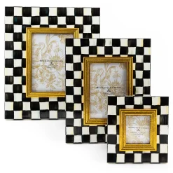 Discount MacKenzie-Childs Courtly Check Enamel Frame - 5