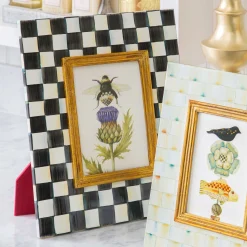 Discount MacKenzie-Childs Courtly Check Enamel Frame - 5