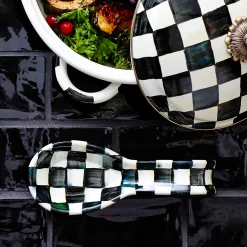 Online MacKenzie-Childs Courtly Check Enamel Spoon Rest