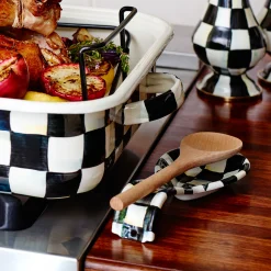 Online MacKenzie-Childs Courtly Check Enamel Spoon Rest