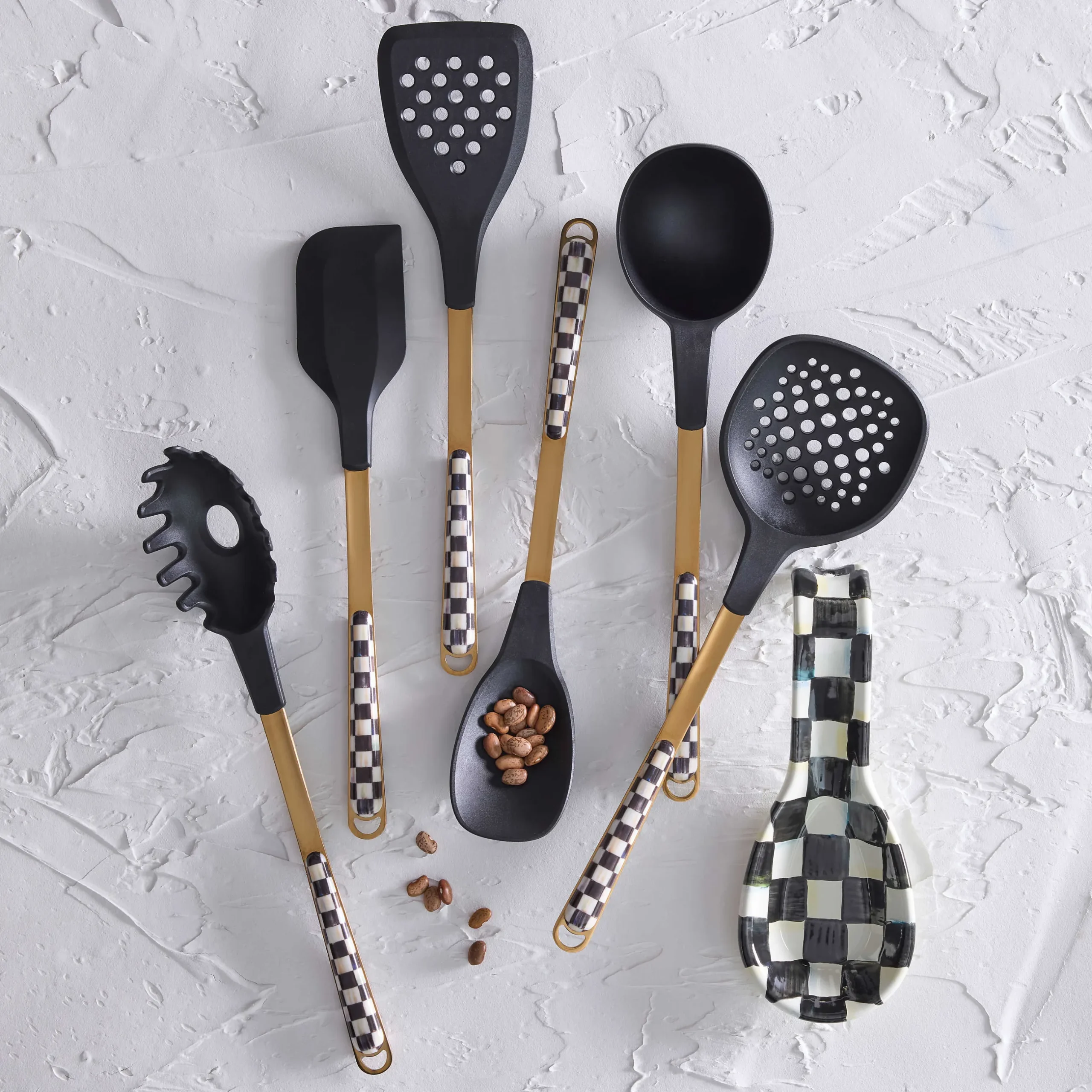 Online MacKenzie-Childs Courtly Check Enamel Spoon Rest