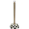 Discount MacKenzie-Childs Courtly Check Enamel Toilet Tissue Storage
