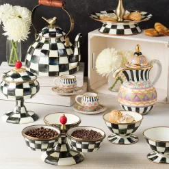 Discount MacKenzie-Childs Courtly Check Enamel Triplicity