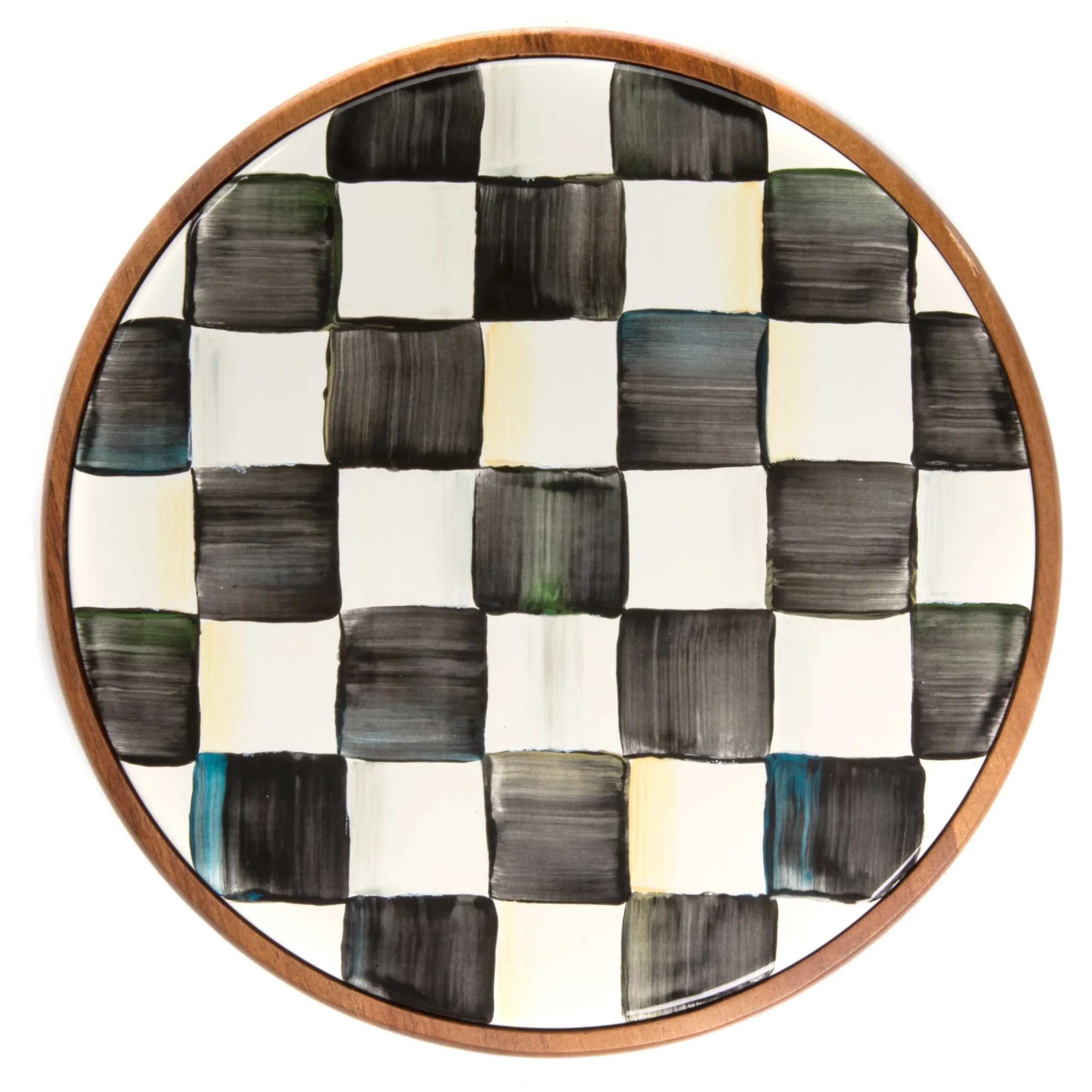 Online MacKenzie-Childs Courtly Check Enamel Trivet - Large