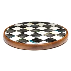 Online MacKenzie-Childs Courtly Check Enamel Trivet - Large