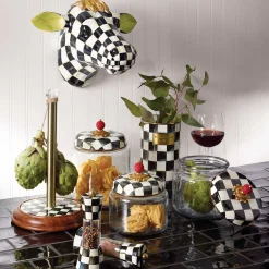 Best MacKenzie-Childs Courtly Check Enamel Utensil Holder