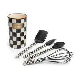 Sale MacKenzie-Childs Courtly Check Enamel Utensil Set