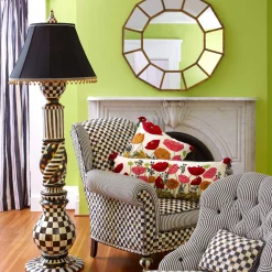 Outlet MacKenzie-Childs Courtly Check Floor Lamp