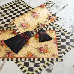 Outlet MacKenzie-Childs Courtly Check Floor Mat - 3' X 5'
