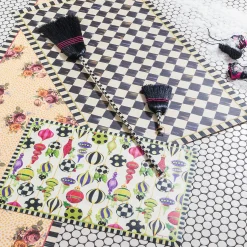 Outlet MacKenzie-Childs Courtly Check Floor Mat - 3' X 5'