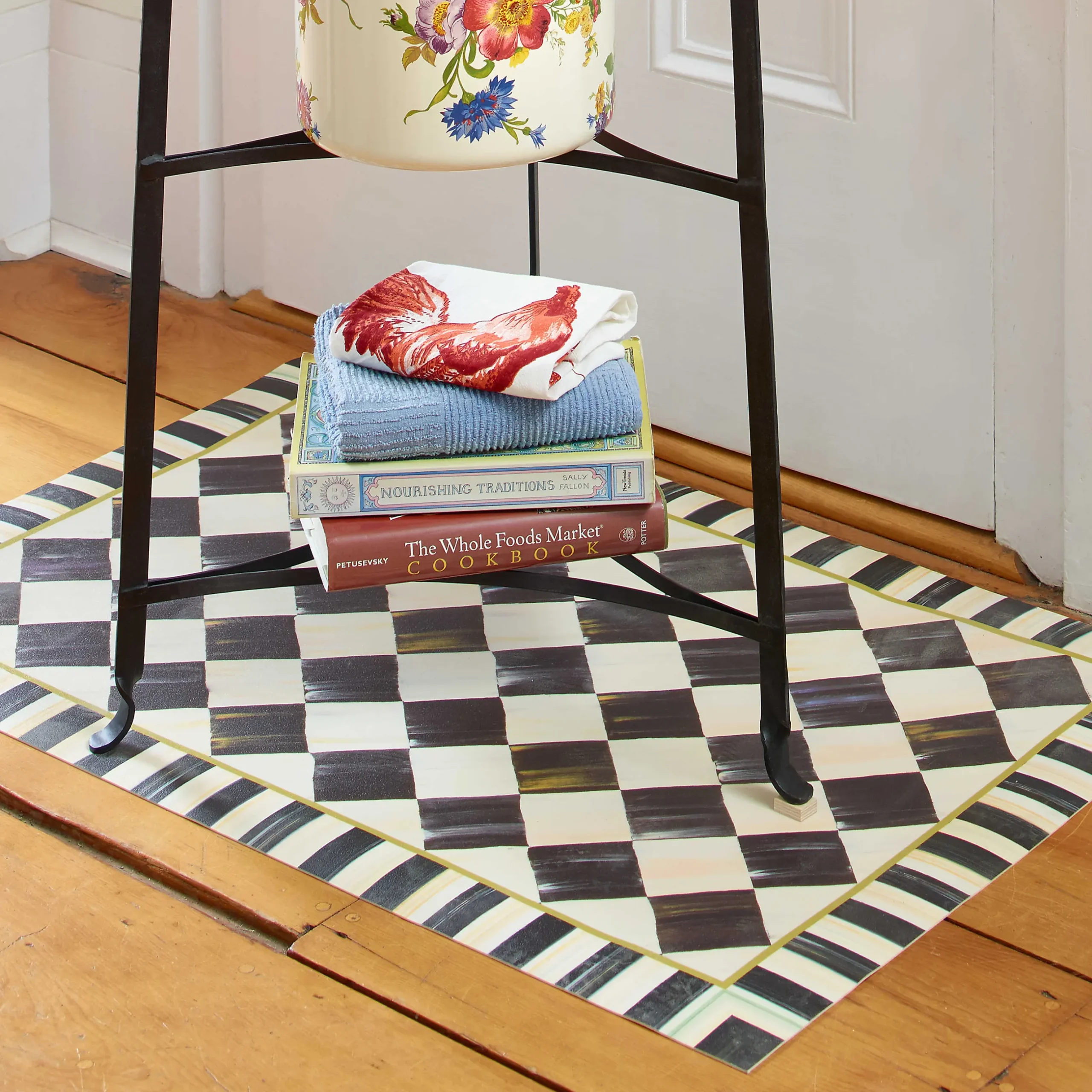 Best MacKenzie-Childs Courtly Check Floor Mat - 2' X 3'