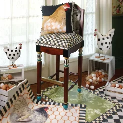 Discount MacKenzie-Childs Courtly Check Floor Mat - 2'6