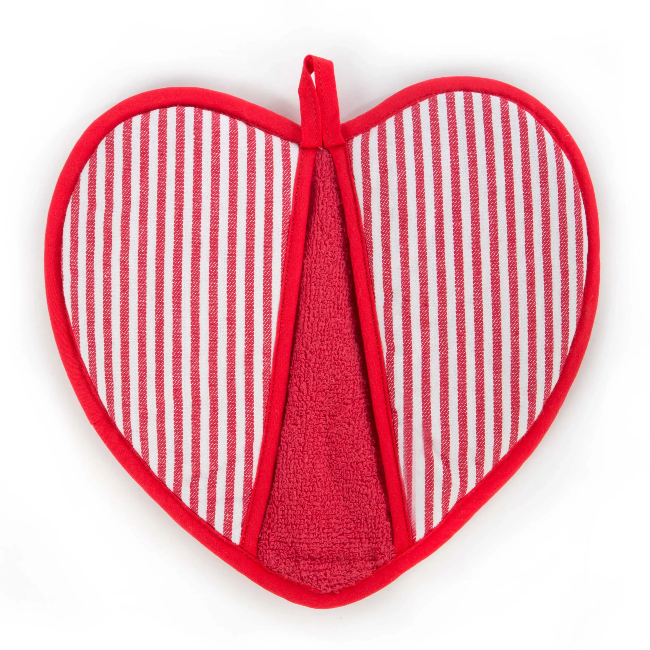 MacKenzie-Childs Courtly Check Heart Potholder