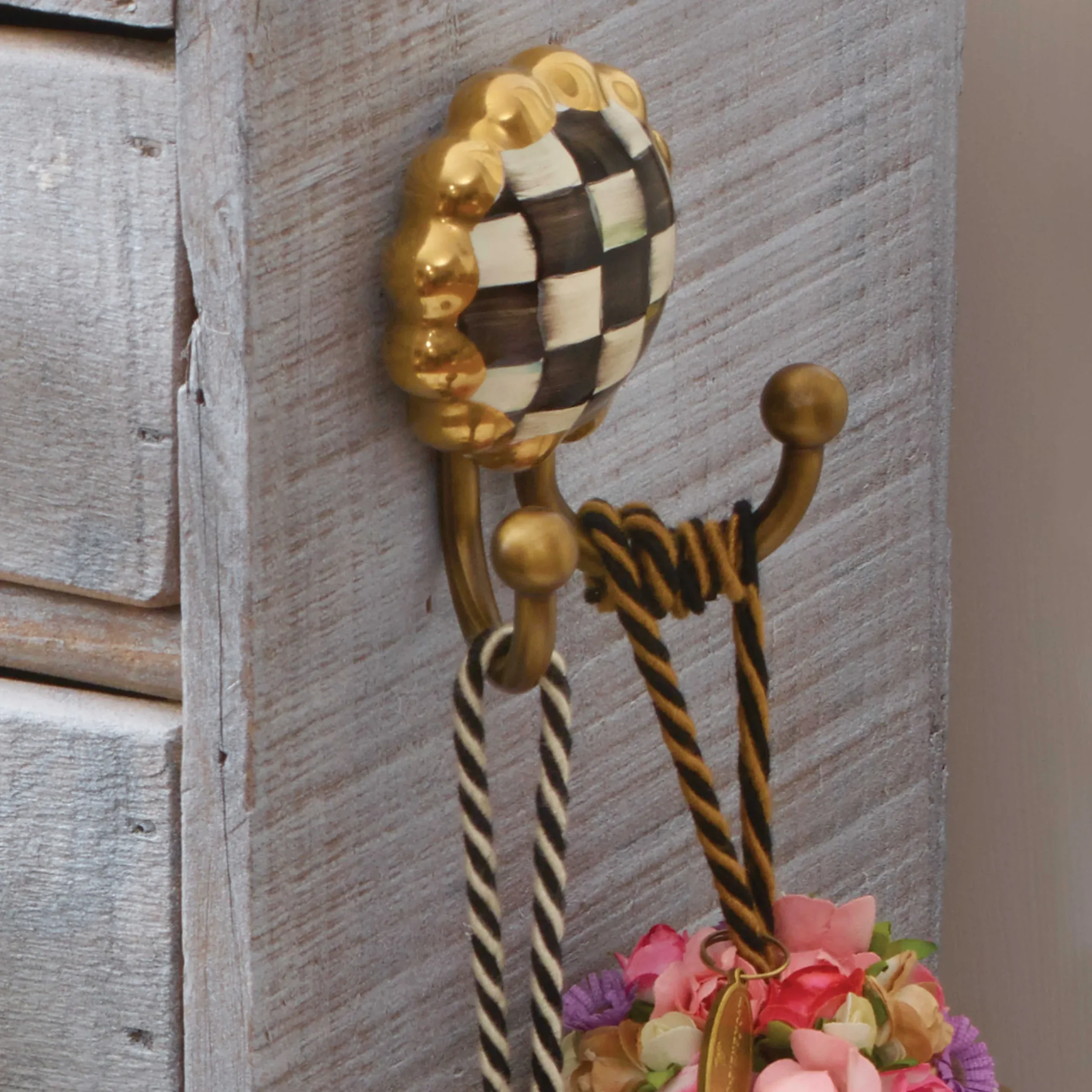 Discount MacKenzie-Childs Courtly Check Hook