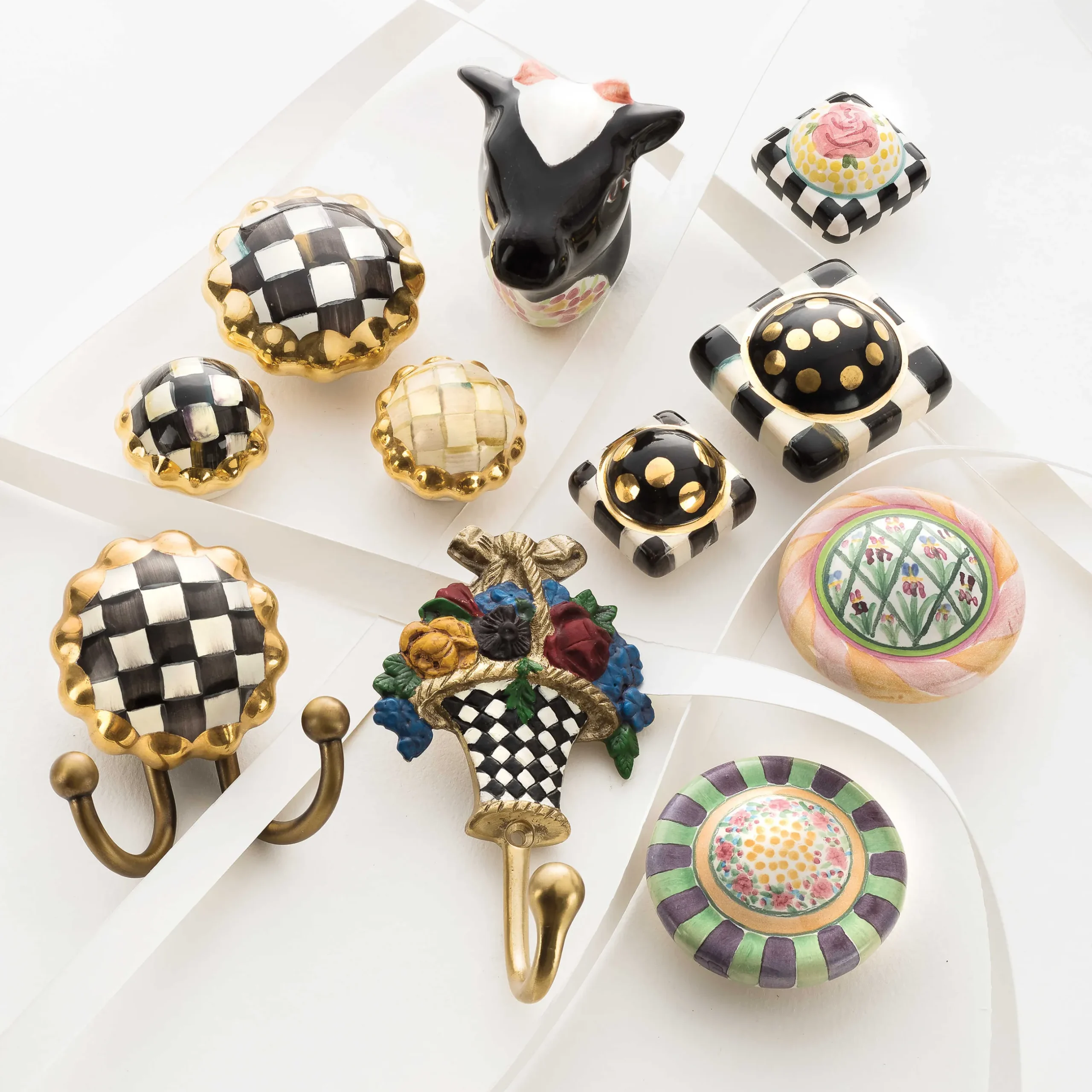 Discount MacKenzie-Childs Courtly Check Hook