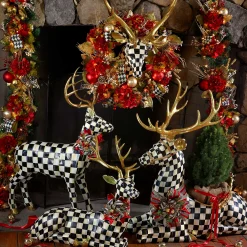 Online MacKenzie-Childs Courtly Check Large Deer