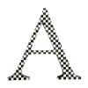 New MacKenzie-Childs Courtly Check Letter - A