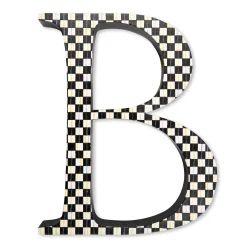 Discount MacKenzie-Childs Courtly Check Letter - B