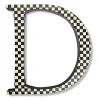New MacKenzie-Childs Courtly Check Letter - D