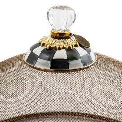 Best MacKenzie-Childs Courtly Check Mesh Dome - Large