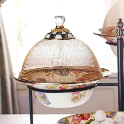 Hot MacKenzie-Childs Courtly Check Mesh Dome - Small