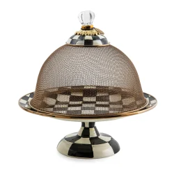 Hot MacKenzie-Childs Courtly Check Mesh Dome - Small