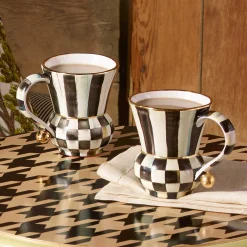 MacKenzie-Childs Courtly Check Mug