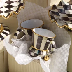MacKenzie-Childs Courtly Check Mug